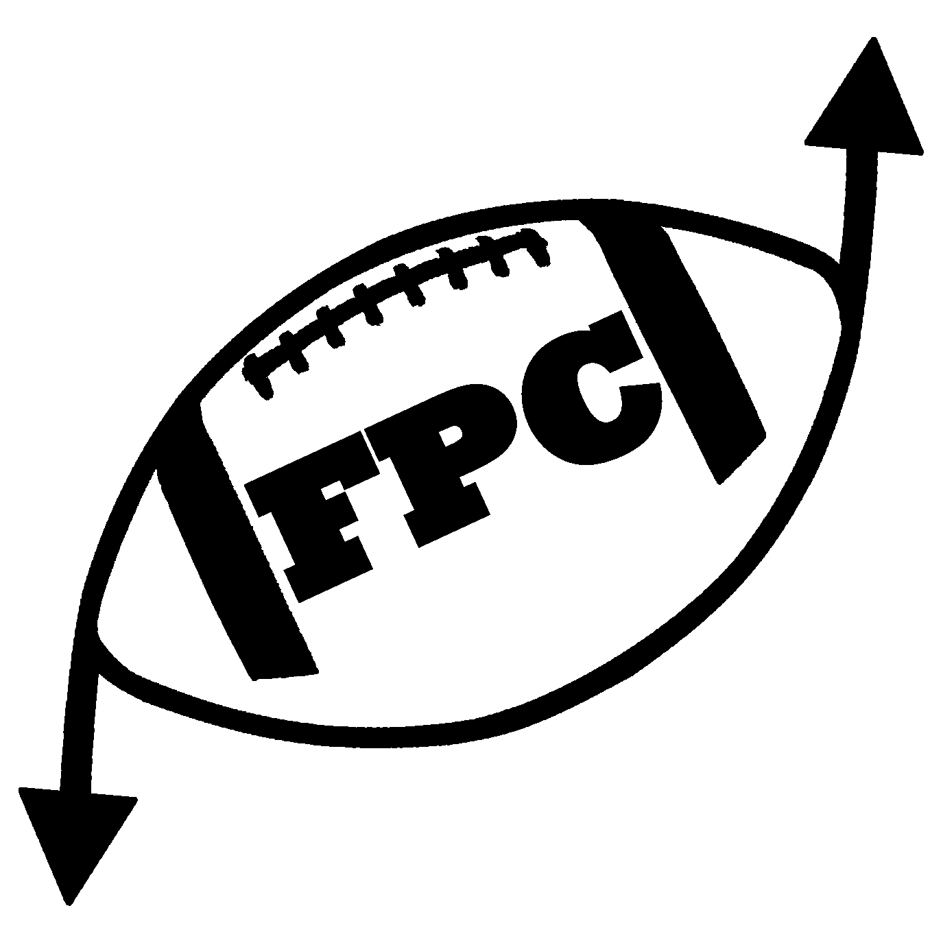 Football Play Card Logo
